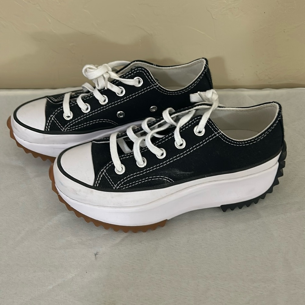 Converse wedge sneaker worn one time indoors